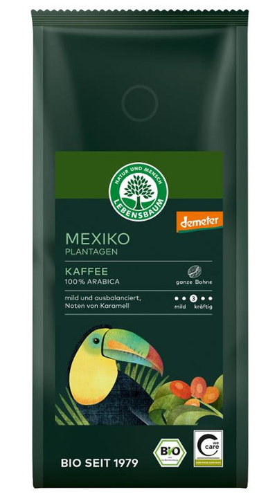 Produktfoto zu Mexiko Plantagen Kaffee Bohnen 250g