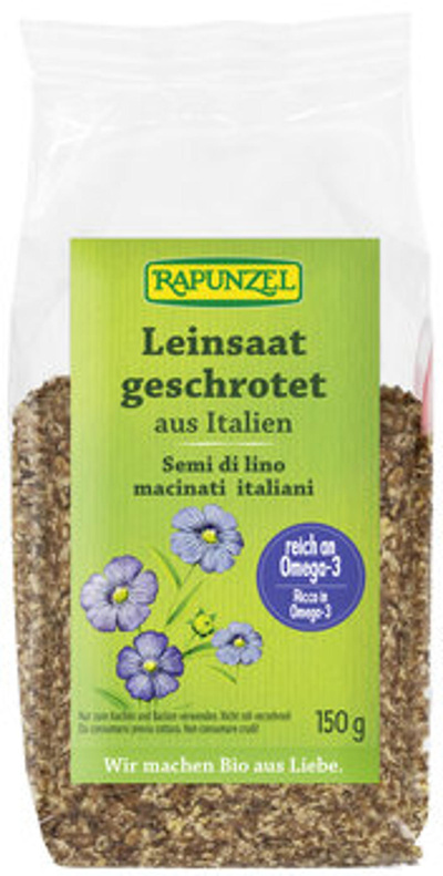 Produktfoto zu Leinsaat geschrotet 150g