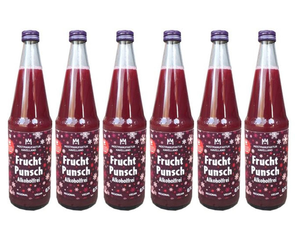 Produktfoto zu Roter Fruchtpunsch 6x0,7l