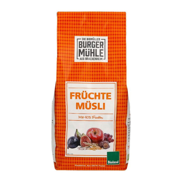 Produktfoto zu Früchte Müsli 750g