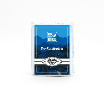 Produktfoto zu Fasslbutter Rohmilch 250g