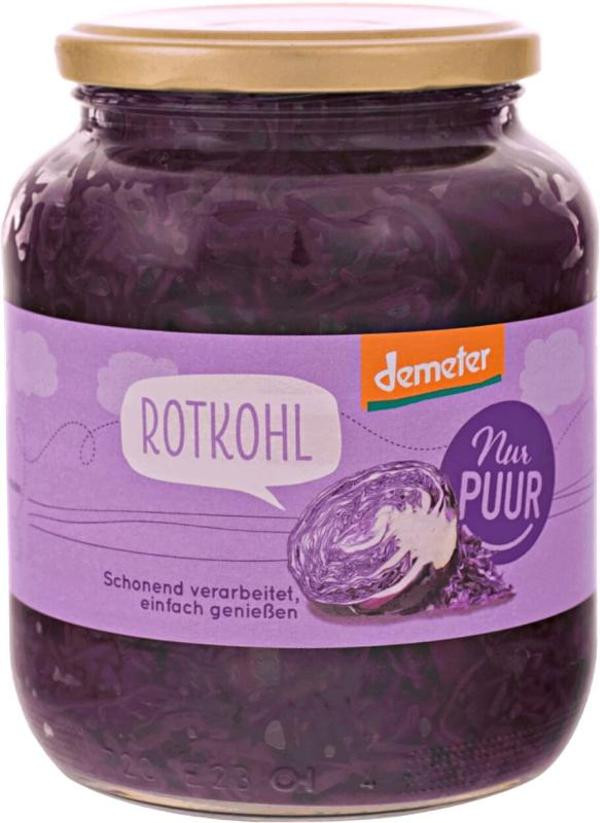 Produktfoto zu Rotkohl im Glas 680g