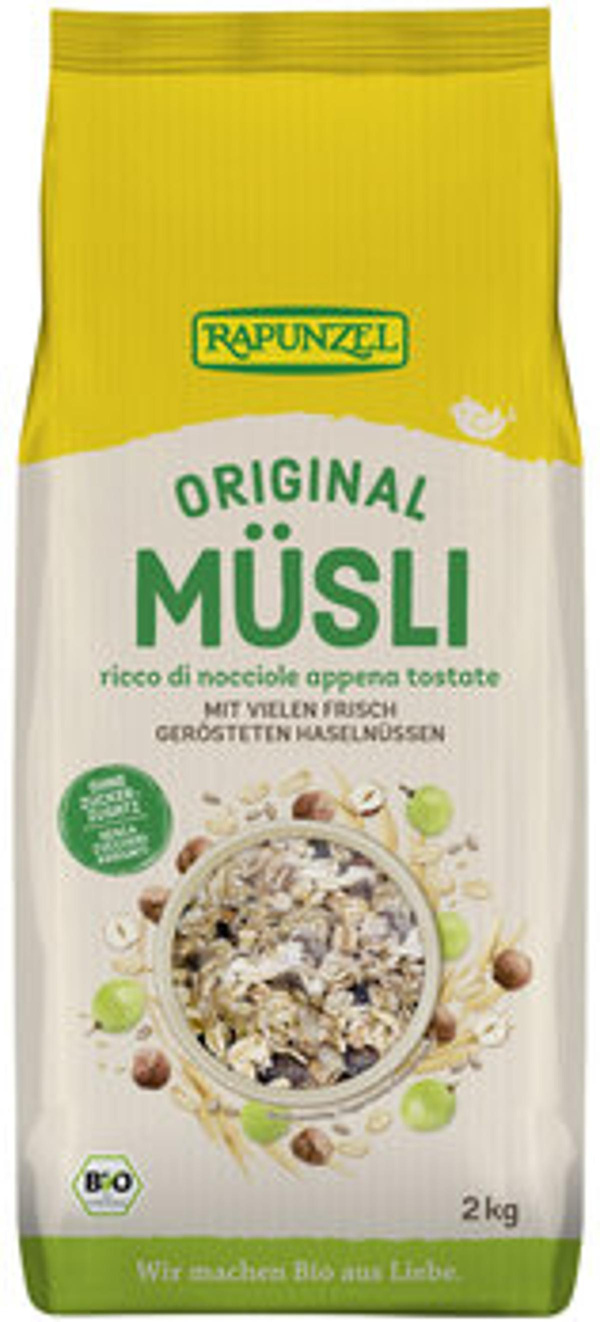Produktfoto zu Original Rapunzel Müsli 2kg
