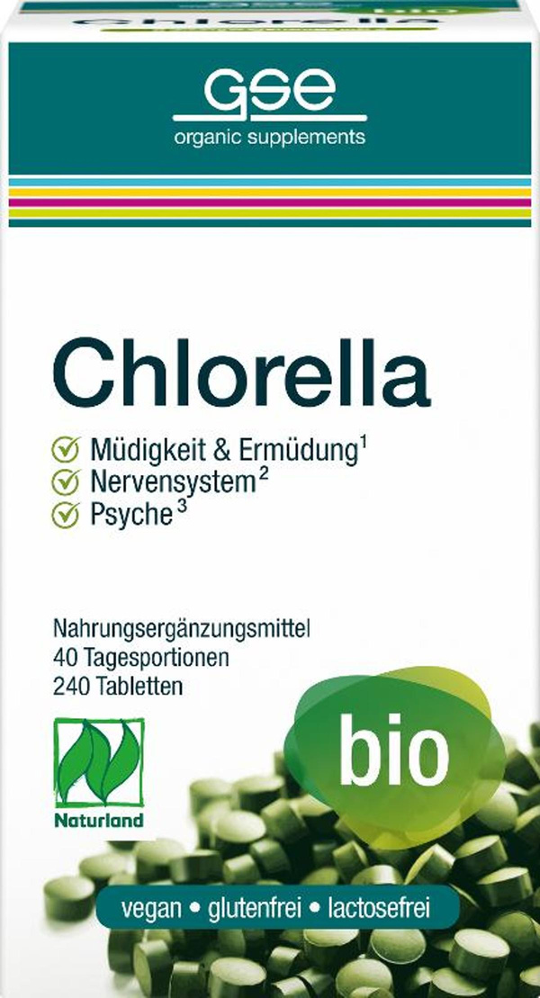 Produktfoto zu Chlorella 240 Tbl