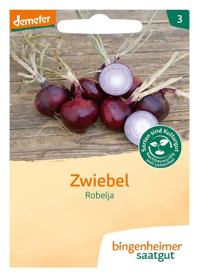 Produktfoto zu Saatgut Zwiebel rot Robelja