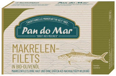 Produktfoto zu Makrelenfilets in Olivenöl 120g