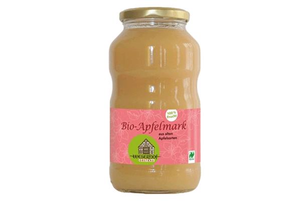 Produktfoto zu Apfelmark ungesüßt 700g