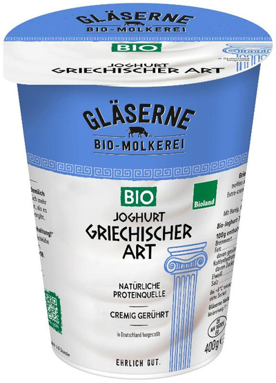 Produktfoto zu Sahnejoghurt griechischer Art 7,5% 400g