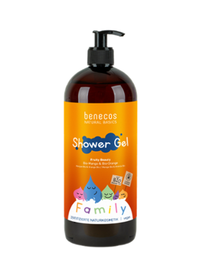 Produktfoto zu Duschgel FAMILY Fruity Beauty Mango Orange 950ml