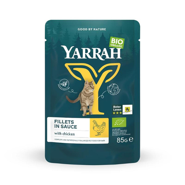 Produktfoto zu Huhn Filets in Soße für Katzen 14 x 85g