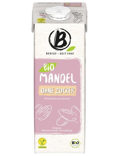 Produktfoto zu Mandeldrink ohne Zucker 1l