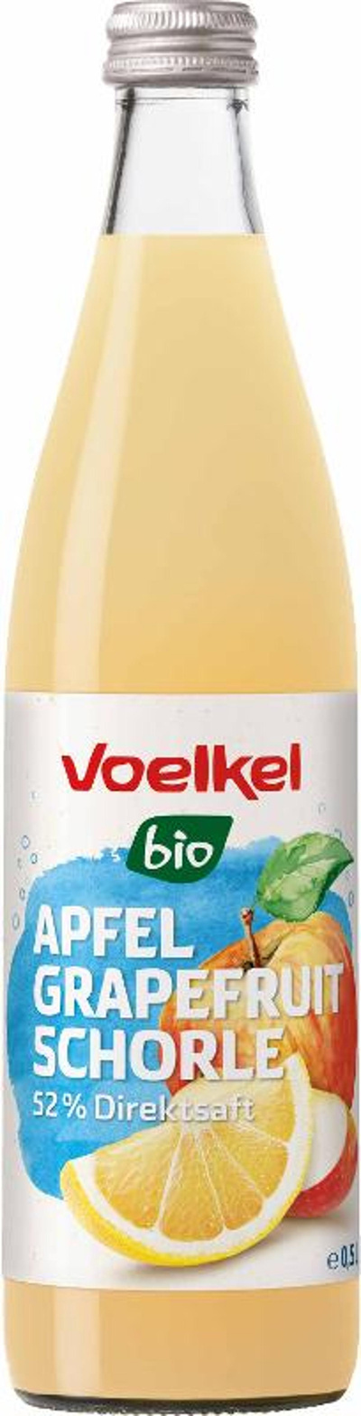 Produktfoto zu Apfel Grapefruit Schorle 10 x 0,5l