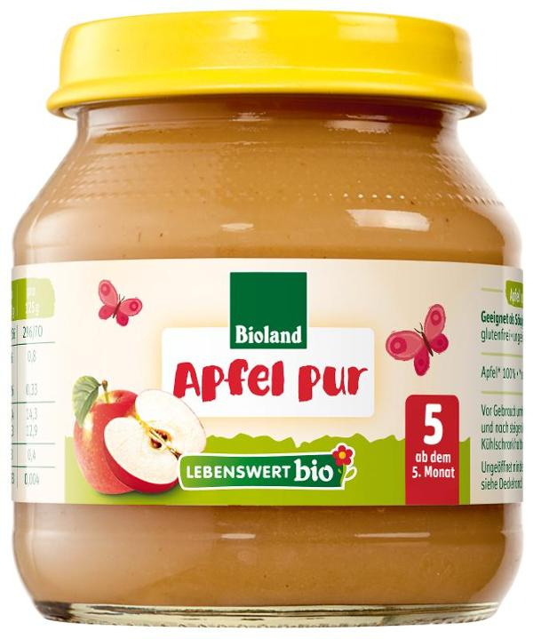 Produktfoto zu Apfel pur 125g