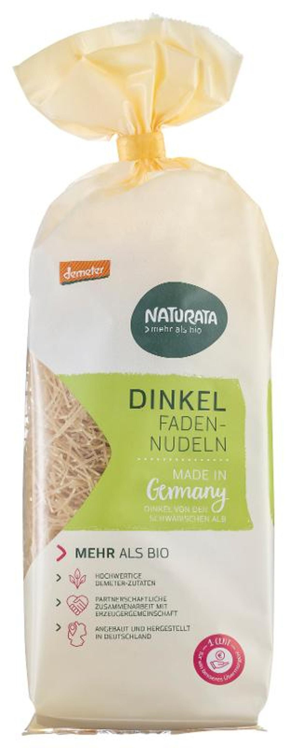 Produktfoto zu Dinkel Fadennudeln hell 250g