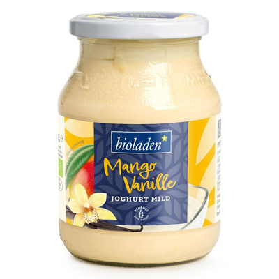 Produktfoto zu Joghurt Mango-Vanille 3,5% 500g