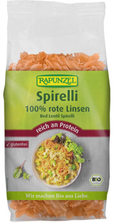 Produktfoto zu Rote Linsen Spirelli 250g