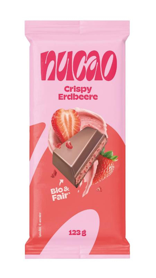 Produktfoto zu Schokoladentafel Creamy Strawberry 123g