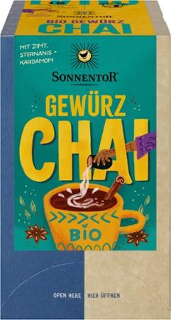Produktfoto zu Gewürz Chai 18x1,8g