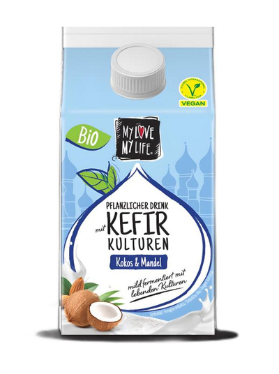 Produktfoto zu Kefirdrink aus Kokos 500ml