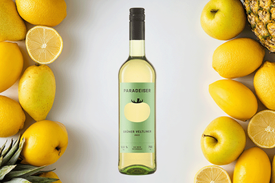 Produktfoto zu PARADEISER Grüner Veltliner, 0,75l