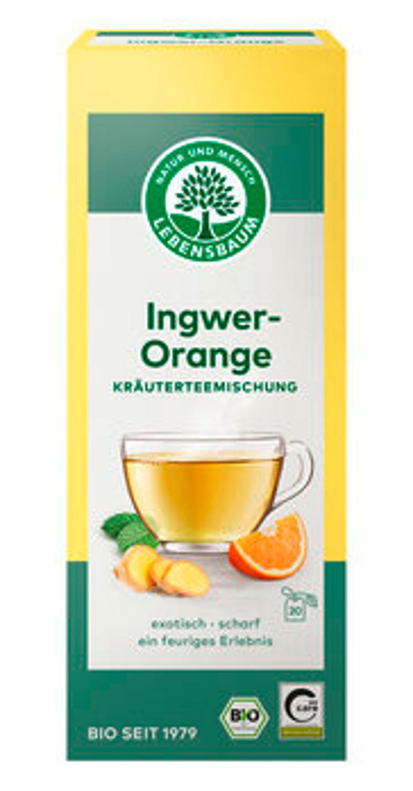 Produktfoto zu Ingwer-Orange Tee 20x2g