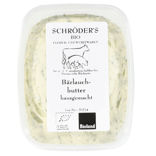 Produktfoto zu Bärlauchbutter 120g