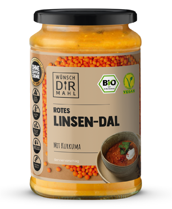 Produktfoto zu Rotes Linsen-Dal 380g