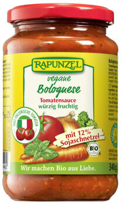 Produktfoto zu Tomatensauce Bolognese vegan 330ml