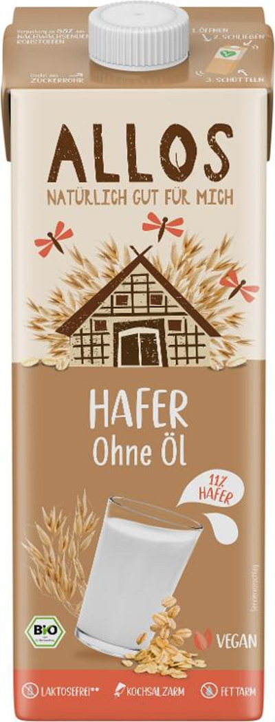 Produktfoto zu Haferdrink ohne Öl 1l