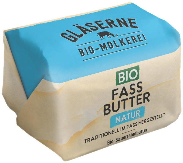 Produktfoto zu Fassbutter natur Sauerrahm 250g