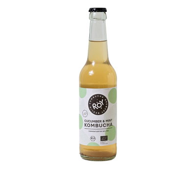 Produktfoto zu Gurke Minze Kombucha 0,33l