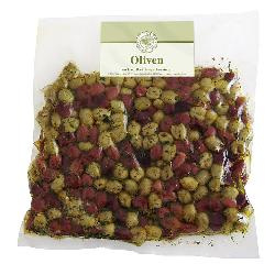 Produktfoto zu Oliven-Mix ohne Stein mariniert 1,15kg