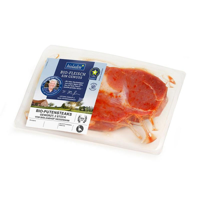 Produktfoto zu Putensteak a.d. Oberkeule gewürzt 1 Stück ca. 320g