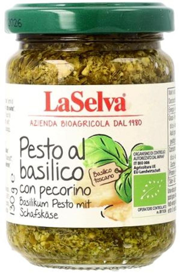 Produktfoto zu Basilikum Pesto mit Schafskäse 130g