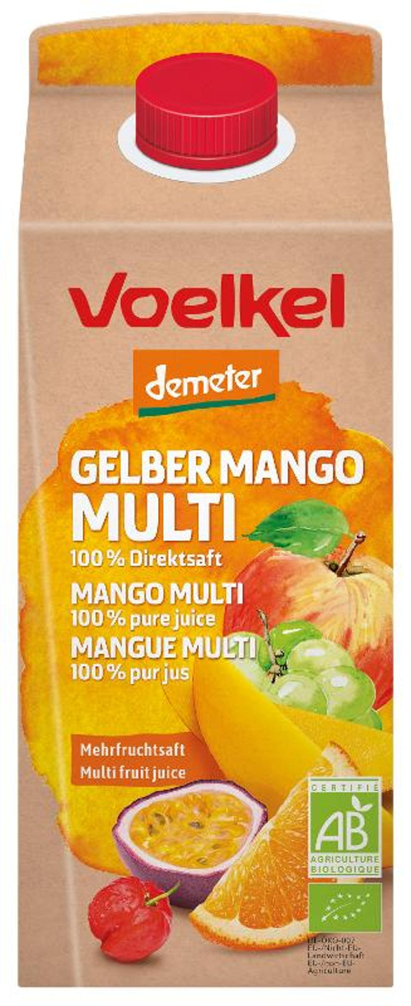 Produktfoto zu Mango Multi Mehrfruchtsaft 0,75l
