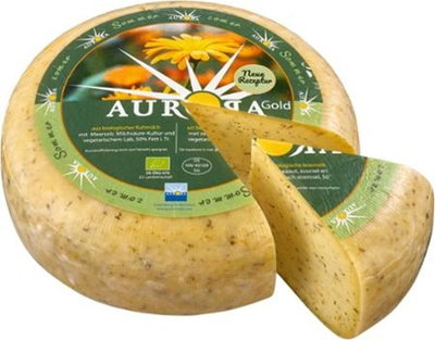 Produktfoto zu Ringelblumenkäse aus Sommermilch, 6 Monate gereift