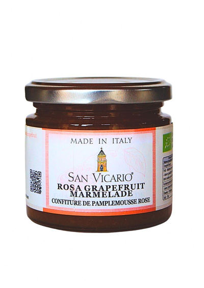 Produktfoto zu Rosa Grapefruit Marmelade 240g