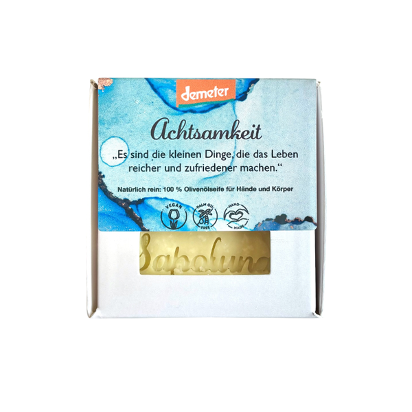 Produktfoto zu Olivenölseife Achtsamkeit 70g