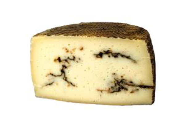 Produktfoto zu Spanischer Schafskäse mit schwarzem Knoblauch