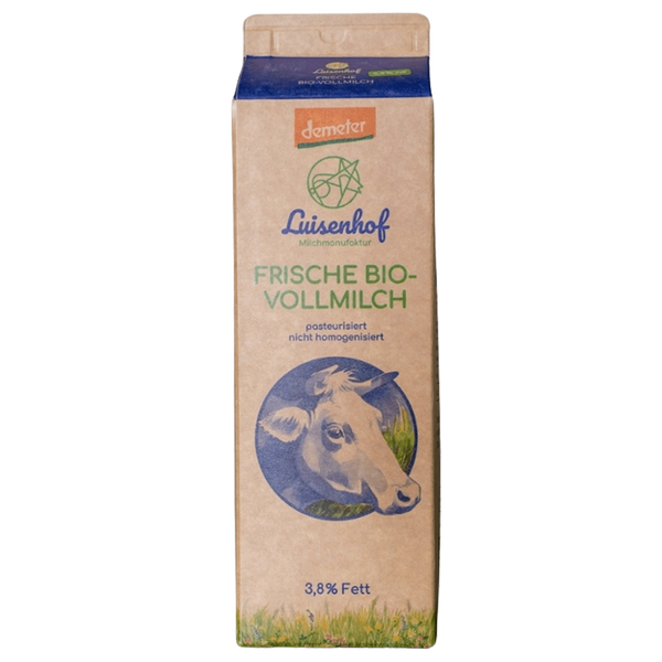 Produktfoto zu Frische Vollmilch 3,8% 1L