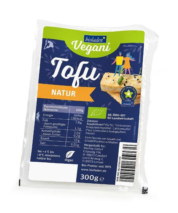 Produktfoto zu Tofu natur 300g