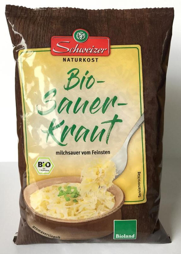 Produktfoto zu Sauerkraut 500g im Beutel