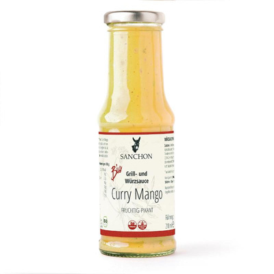 Produktfoto zu Curry Mango Grillsauce 210ml