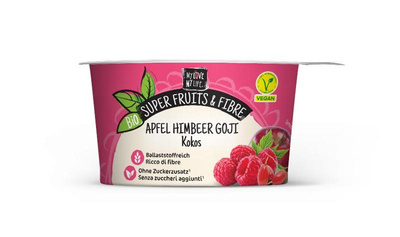 Produktfoto zu Kokos Himbeere Goji Apfel Joghurtalternative 200g