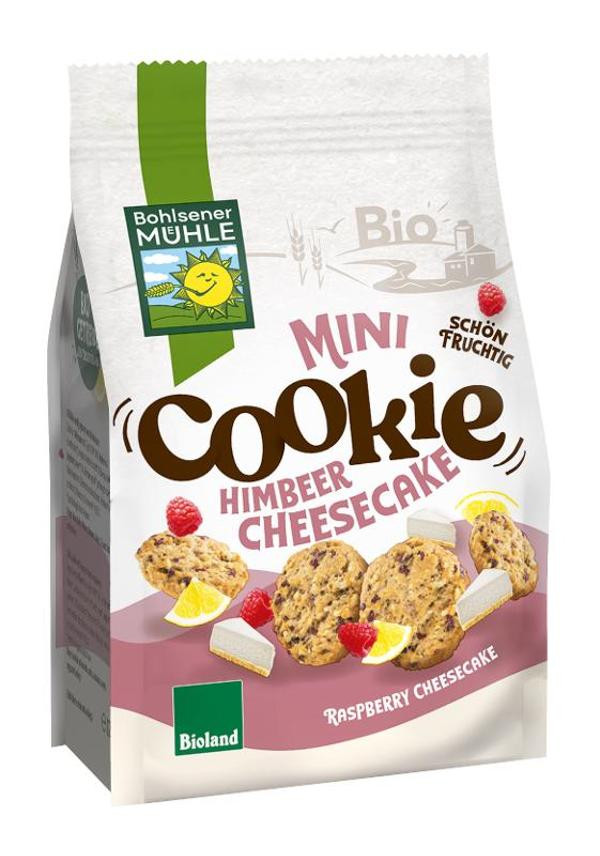 Produktfoto zu Mini Cookie Himbeere Cheesecake 125g