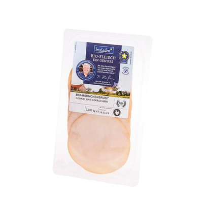 Produktfoto zu Hähnchenbrust gegart, geräuchert 80g