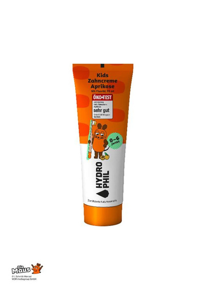 Produktfoto zu Kids Zahncreme Maus mit Aprikosengeschmack 125g