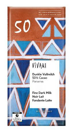 Produktfoto zu Dunkle Vollmilch 50% 80g