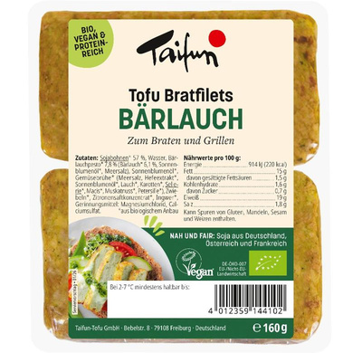 Produktfoto zu Bärlauch Bratfilets 160g (2 Stück)