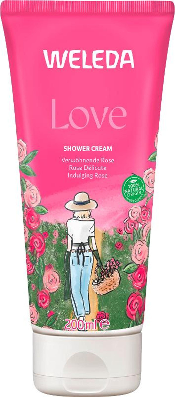 Produktfoto zu Love Shower Cream Rose 200ml